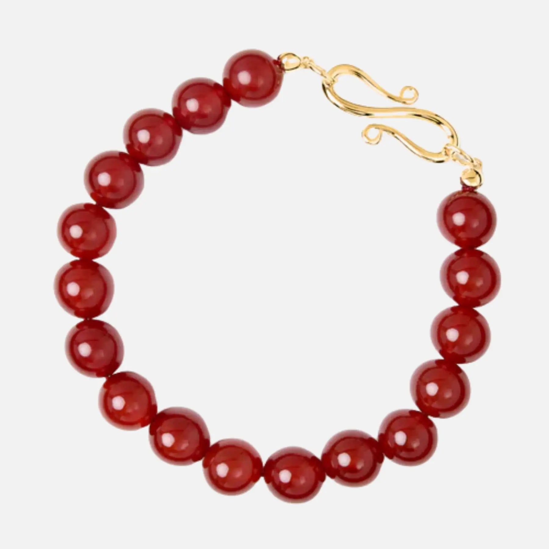 The Lila - Red Agate Bracelet